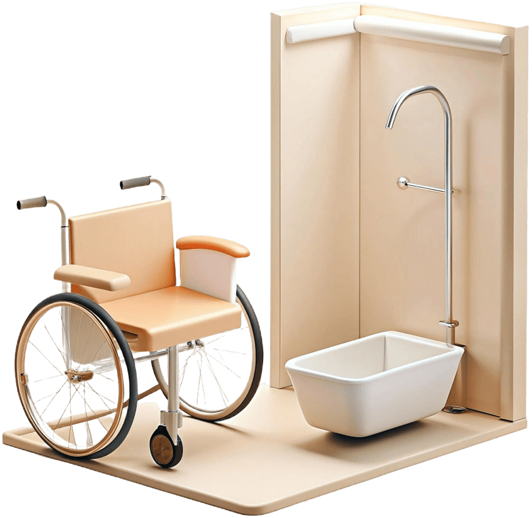 Barrierefreie Dusche Mit Rollstuhl